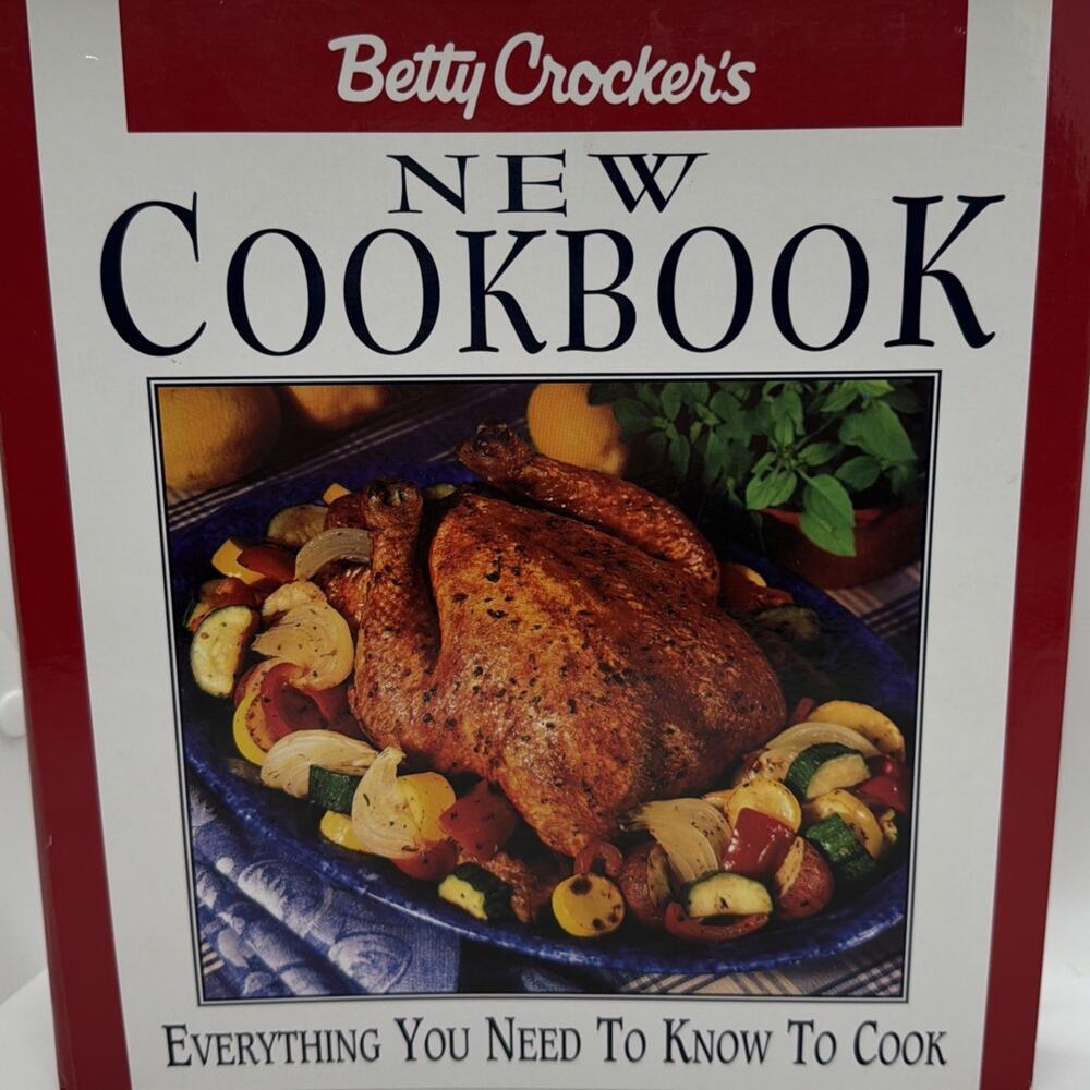 Vintage 90s Betty Crockers New Cookbook Everything You Need To Know 1996 Binder
